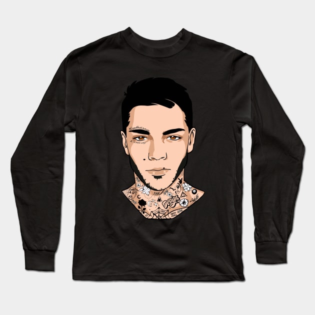 Bad boy Long Sleeve T-Shirt by Yurii